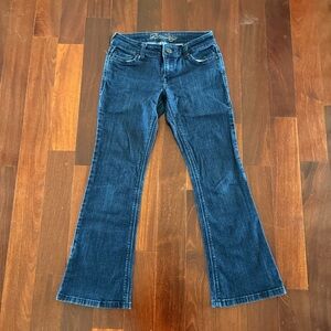 dELiA*s Dark Blue Flared Jeans